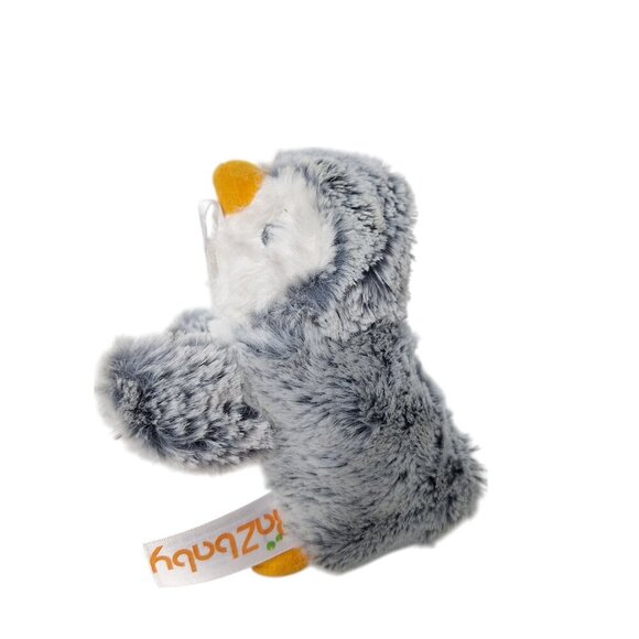 RazBaby RazBuddy Penguin Plush Pacifier Holder 6 Inch - Picture 3 of 7